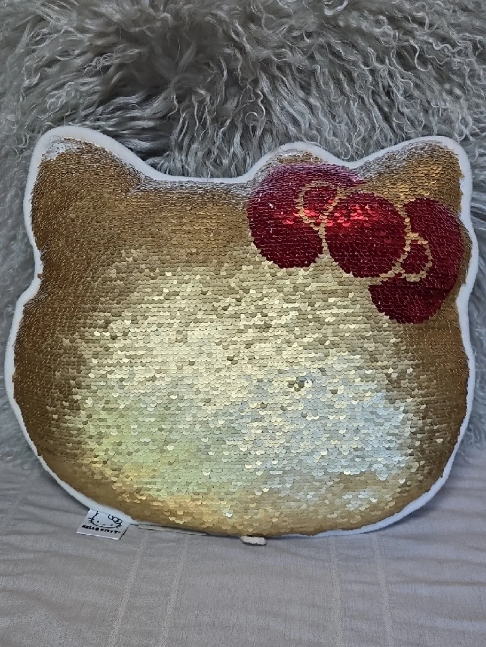 Pottery Barn Teen Hello Kitty® Reversible/Flip Sequin Pillow